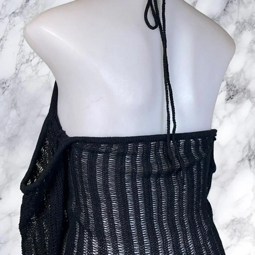 NBD Adelaide Knit Top - Black